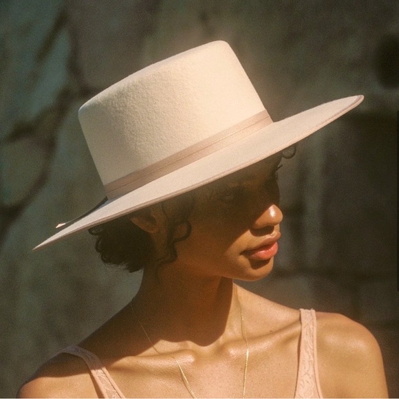 Lack Of Color Accessories - Lack of Color Ivory Rancher Boater Hat